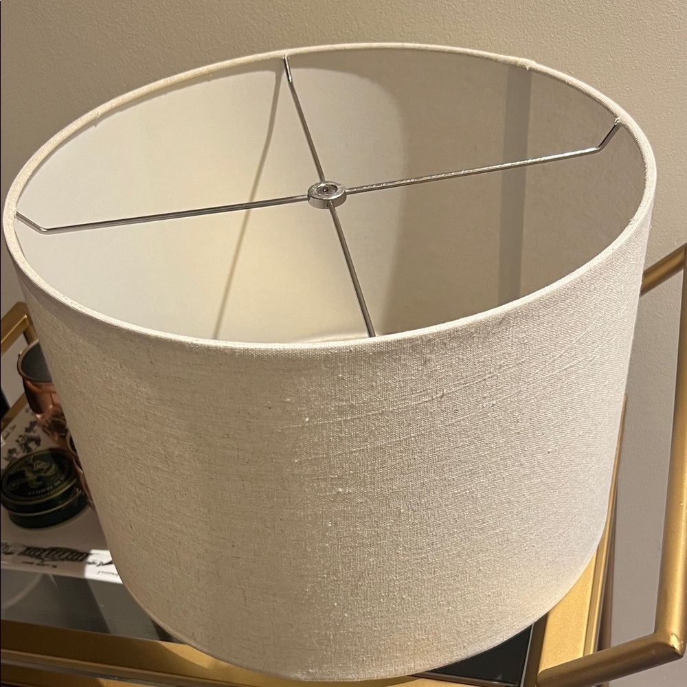 Elegant Cream Lampshade